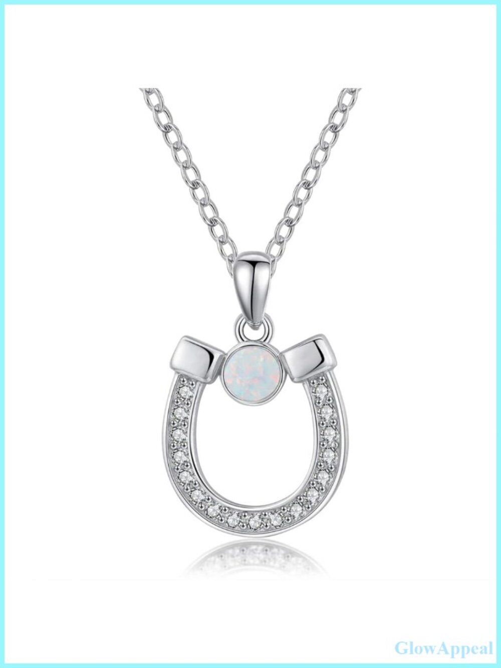 925 Sterling Silver Turquoise Western Pendant Necklace